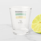 Wees niet bang dat de Jamaicaan hier is. Shot Glas (Achterkant)