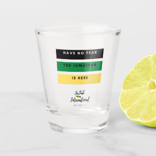 Wees niet bang dat de Jamaicaan hier is. Shot Glas