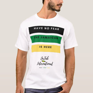 Wees niet bang dat de Jamaicaan hier is. T-shirt
