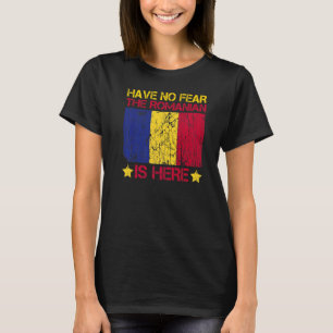 Wees niet bang dat de Roemeen hier is en citeert v T-shirt