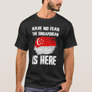 Wees niet bang dat de Singaporees er zijn T-shirt