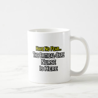 Wees niet bang, de verpleegster is hier koffiemok