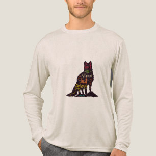 Wees niet bang, gewoon geloven t-shirt ontwerp