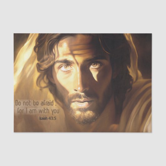 Wees niet bang, ik ben bij je. tissuepapier (Voorkant)