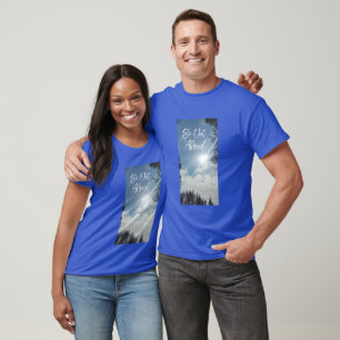 "Wees niet bang" inspirerende t-shirt