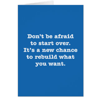 Wees niet bang om over te stappen. Het is een nieu