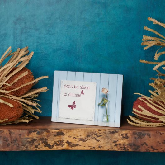 Wees niet bang om te wijzigen fotoplaat (Zijkant)