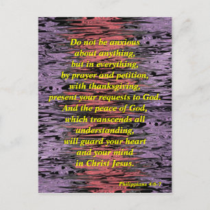 Wees niet bang (vervormd) - Briefkaart