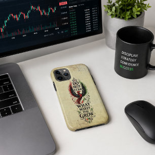 Wees Niet Bang Vintage Phoenix Groei Design iPhone 11 Pro Hoesje