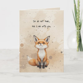 Wees niet bang voor Bijbelse verzen Kaart