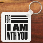 Wees niet bang voor Bijbelvers Sleutelhanger (Achterkant)