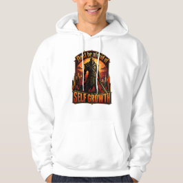 Wees Niet Bang Voor De Self Growth Knight Trading Hoodie
