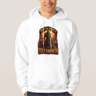 Wees Niet Bang Voor De Self Growth Knight Trading Hoodie