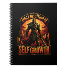 Wees Niet Bang Voor De Self Growth Knight Trading Notitieboek
