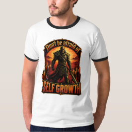 Wees Niet Bang Voor De Self Growth Knight Trading T-shirt