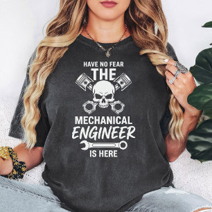 Wees Niet Bang Werktuigbouwkundig Ingenieur Is Hie T-shirt