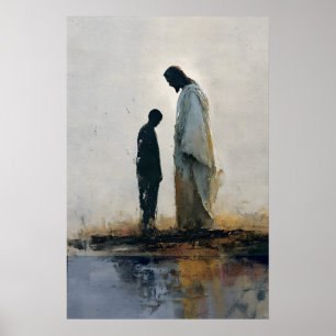 Wees niet bevreesd Jesaja 41:10 Christelijke Muurk Poster