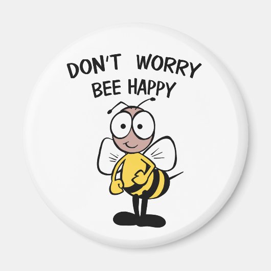 Wees niet blij magneet (Voorkant)