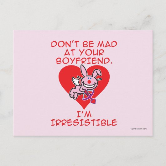 Wees niet gek briefkaart (Voorkant)