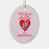 Wees niet gek keramisch ornament (Rechts)