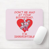 Wees niet gek muismat (Met muis)