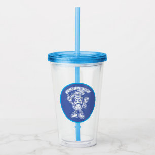 Wees niet jaloers, grappige illustratie acryl drinkbeker