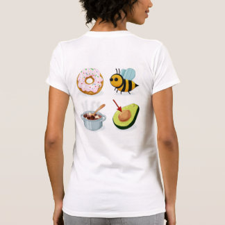 Wees niet stom Rebus (terug) T-shirt