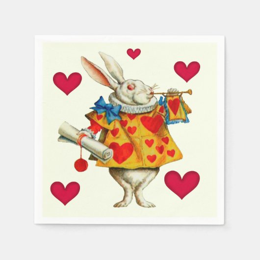 Wees niet te laat! servetten (Voorkant)