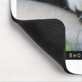 Wees niet zo grappig als de drijfveer. muismat (Hoek)