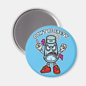 Wees niet zout magneet (Voorkant / Achterkant)