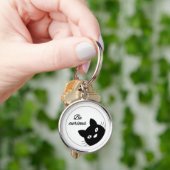 Wees nieuwsgierig sleutelhanger (Hand)