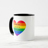 Wees nooit bang mok (Voorkant links)