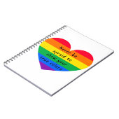 Wees nooit bang notitieboek (Linkerzijde)