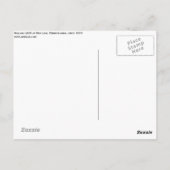 Wees nooit bang om eerlijk, eerlijk en eerlijk te briefkaart (Achterkant)