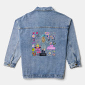 WEES ONBEVREESD SWIFT GEÏNSPIREERD DENIM JACKET (Achterkant)