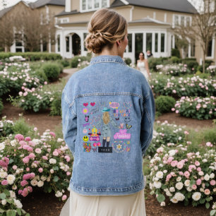 WEES ONBEVREESD SWIFT GEÏNSPIREERD DENIM JACKET