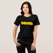 Wees Onbevreesd Tri-Blend Shirt (Voorkant volledig)
