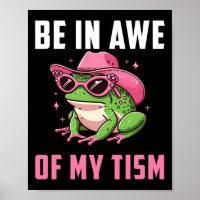 Wees onder de indruk van mijn Tism Retro Funny Fro