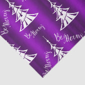 Wees Paarse kerst Tissuepapier (Detail)