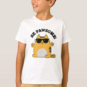 Wees piepklein Geweldige kattenwoordje T-shirt