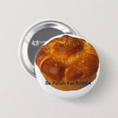 Wees Pools Eat BABKA-BUTTON Ronde Button 5,7 Cm (Voorkant /achterkant)