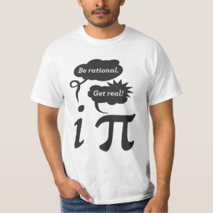 wees rationeel! Realiseer je! T-shirt