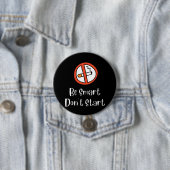 Wees slim Begin niet Ronde Button 7,6 Cm (In situ)