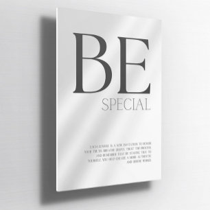 Wees speciaal Custom Self-Love Wall Poster