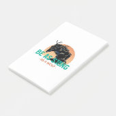 Wees sterk als een wolf post-it® notes (Schuin)