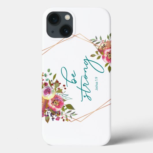 Wees Sterk Case-Mate iPhone Case (Achterkant)