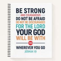 Wees sterk en moedig, Joshua 1:9