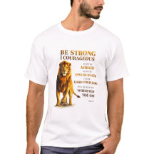 Wees sterk en moedig