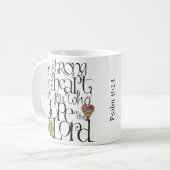 Wees sterk - Mok (Voorkant links)