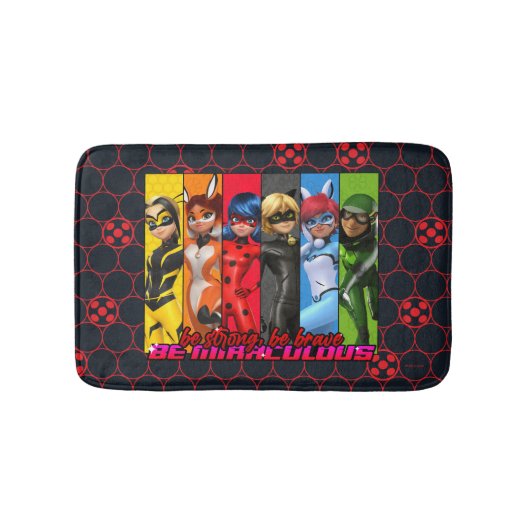 Wees sterk, wees moedig, wees wonderbaarlijk badmat (Voorkant)